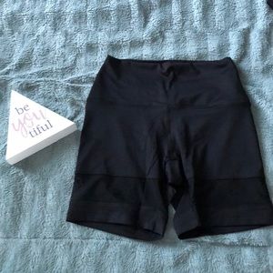 NWT PINK Victoria’s Secret bike shorts.